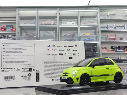 Solido 1/18 Fiat F595 Abarth Verde Adrianina 2023 Green S1811307