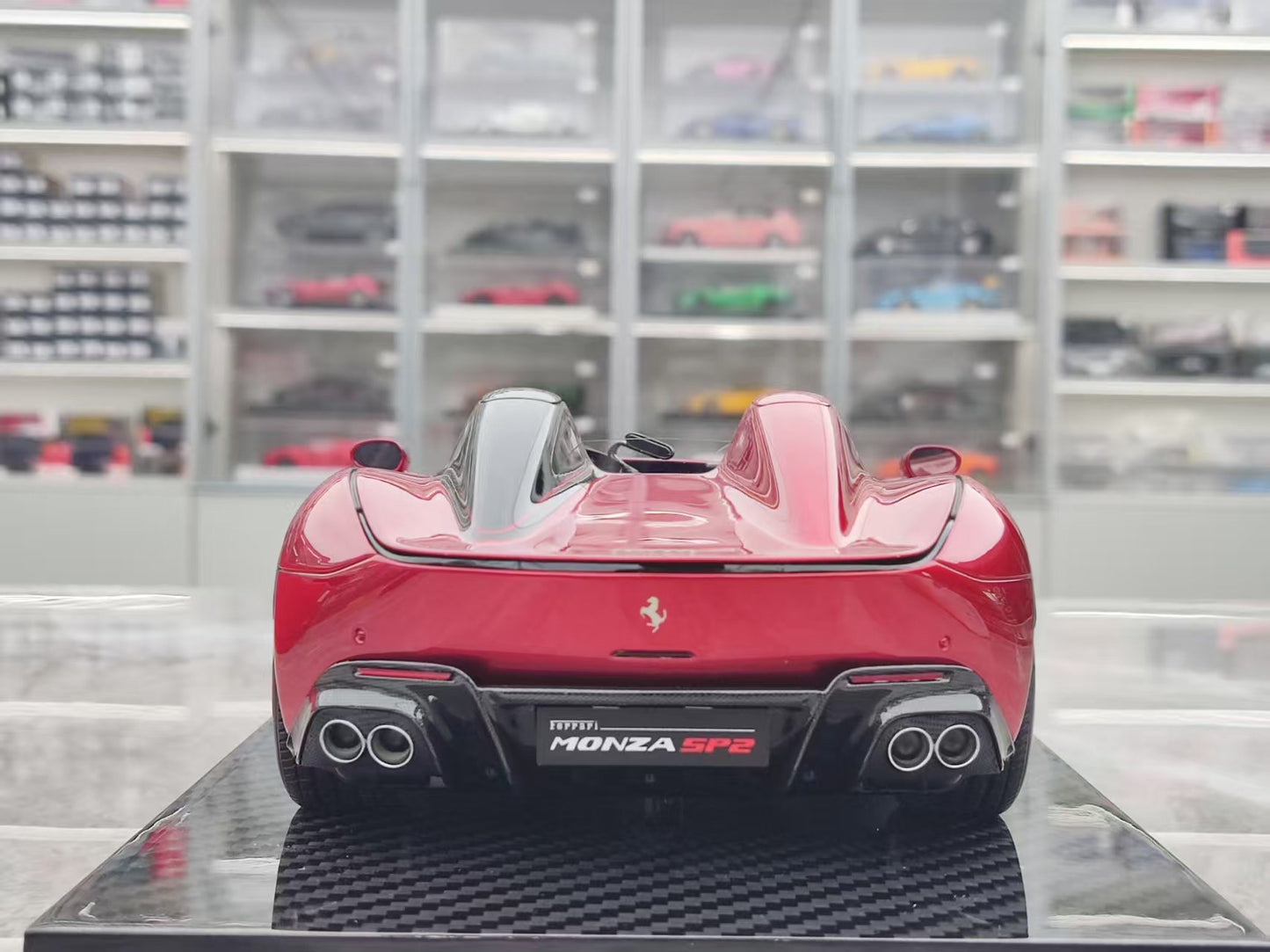 CE 1/18 Ferrari Monza SP2 Metal Red CE007