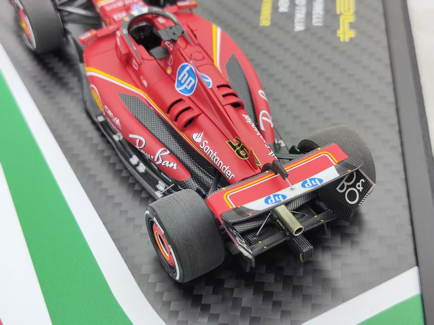 BBR 1/43 Ferrari SF24 Monza GP 2024 Leclerc Winner #16 Red BBRC307ASTCH