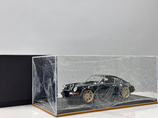 IVY 1/12 Porsche Singer Black/Gold Wheels IVY246