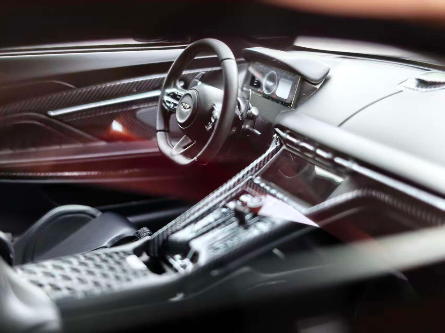 MOTORHELIX 1/18 Aston Martin DB12 Coupe, Black MH332