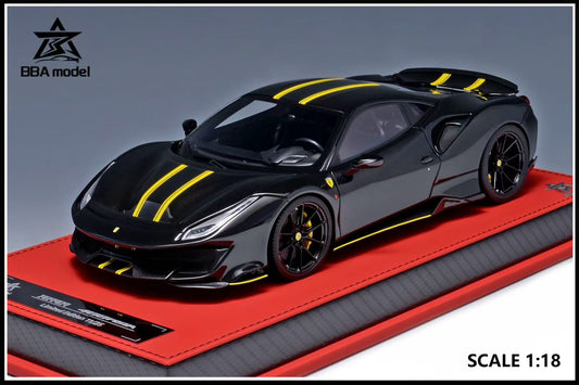 BBA Model 1/18 Ferrari 488 Pista Limited Edition Resin Car Model