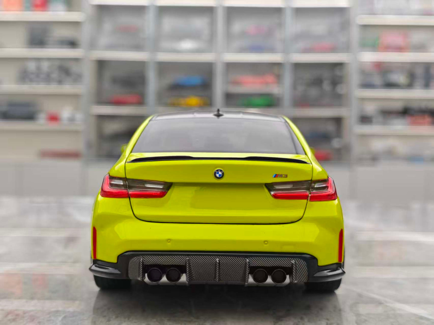 MINICHAMPS 1/18 BMW M3 Yellow 110020222