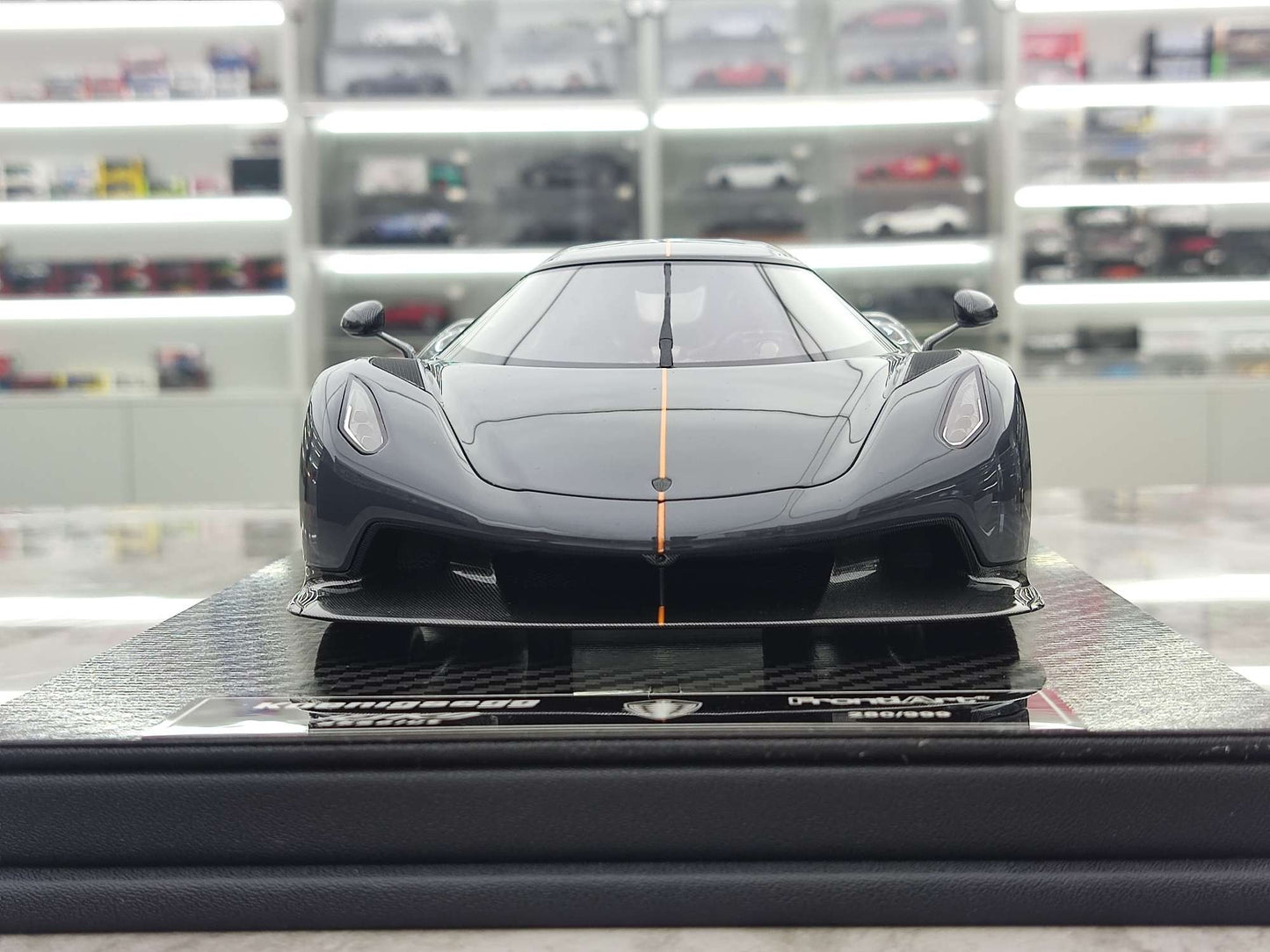 FRONTIART 1/18 Koenigsegg Jesko Grey FA130
