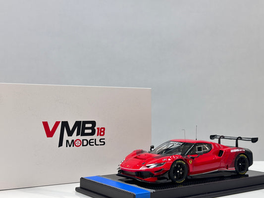 VMB 1/18 Ferrari 296 GT3 Standard Red VMB-296GT3-1801