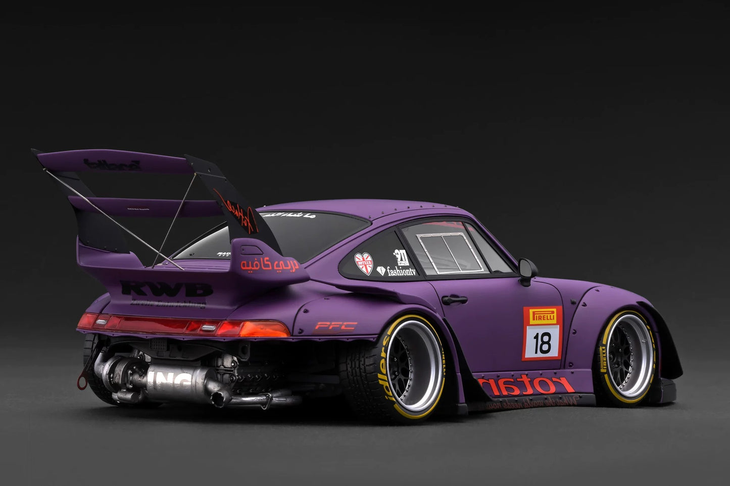 IG 1/18 Porsche RWB 993 Mr. Nakai Resin Model IG4042