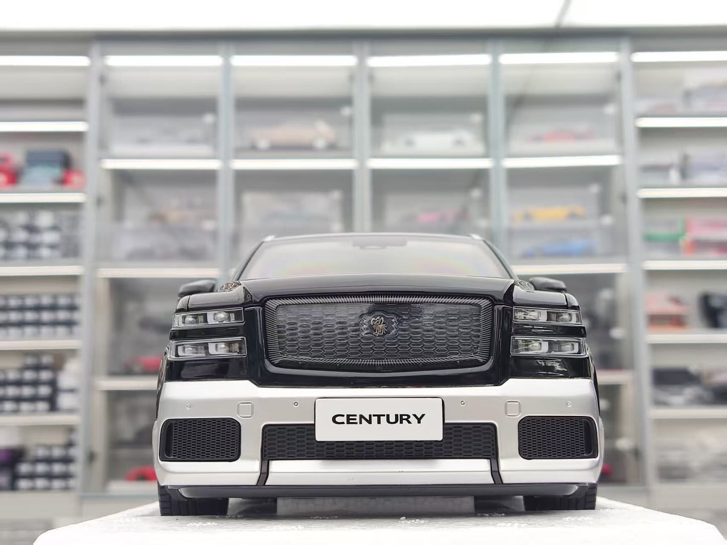 Almost Real 1/18 Toyota World Champion 2023 Phoenix Black & Silver Two-Tone Model 870220