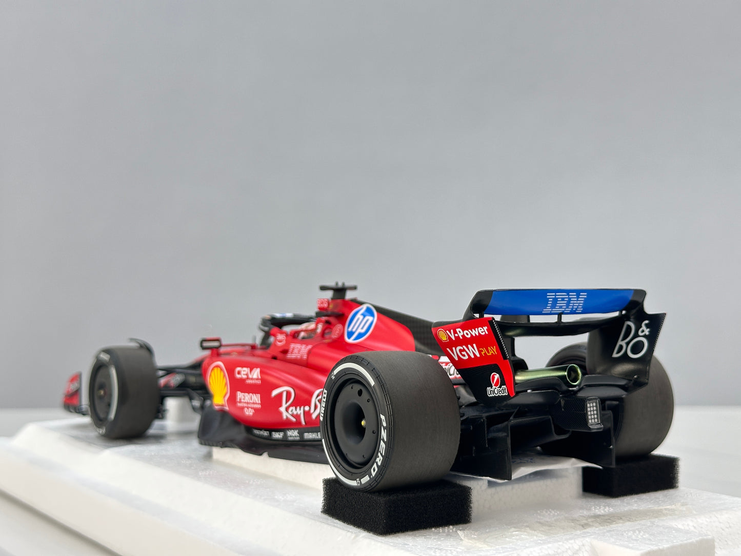 BBR 1/18 Ferrari SF-23 #38 Zhou Guanyu Red BBR2318T38