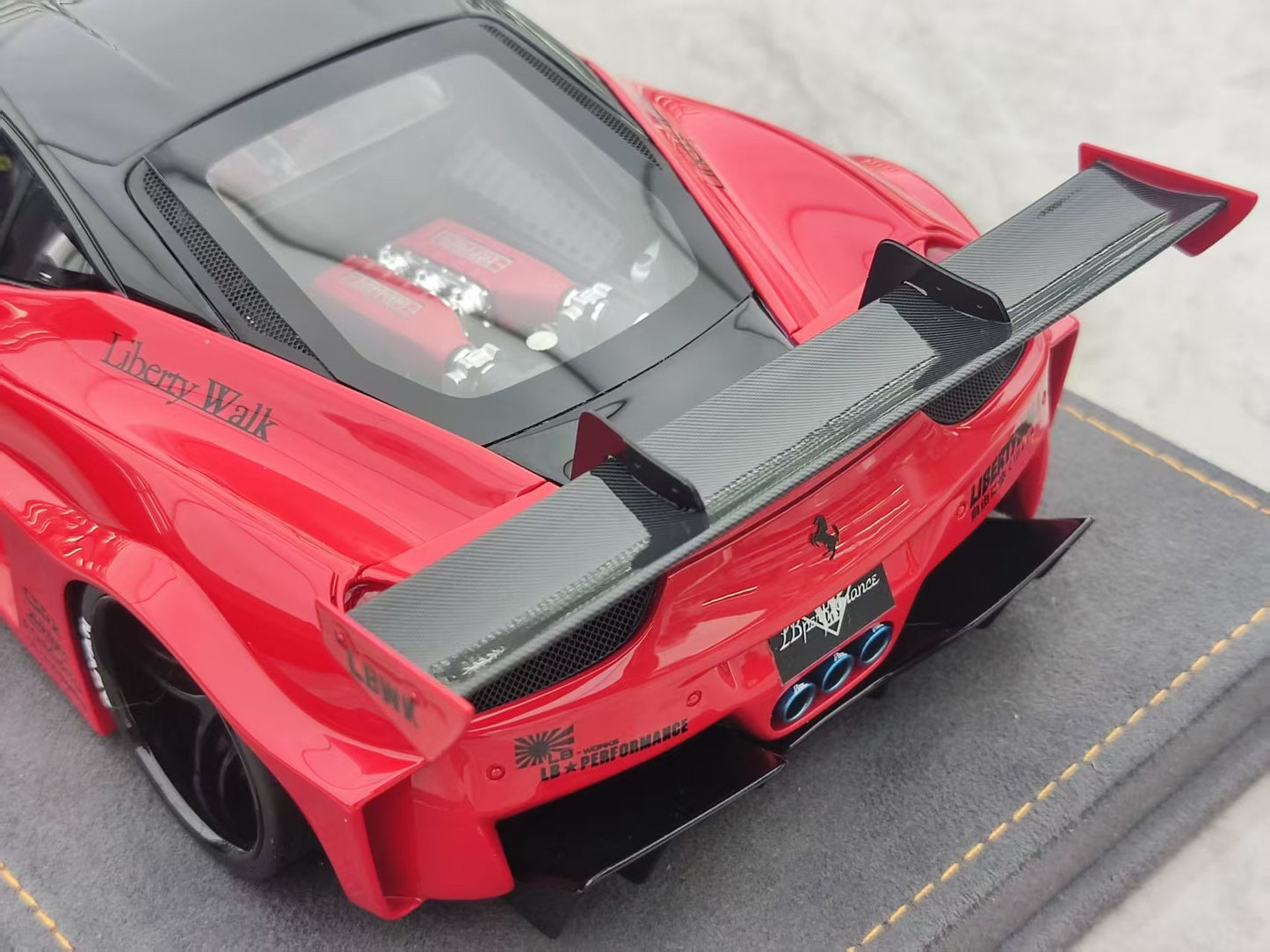 ARES MODEL 1/18 Ferrari 458 Ferrari Red Model Car ARES009