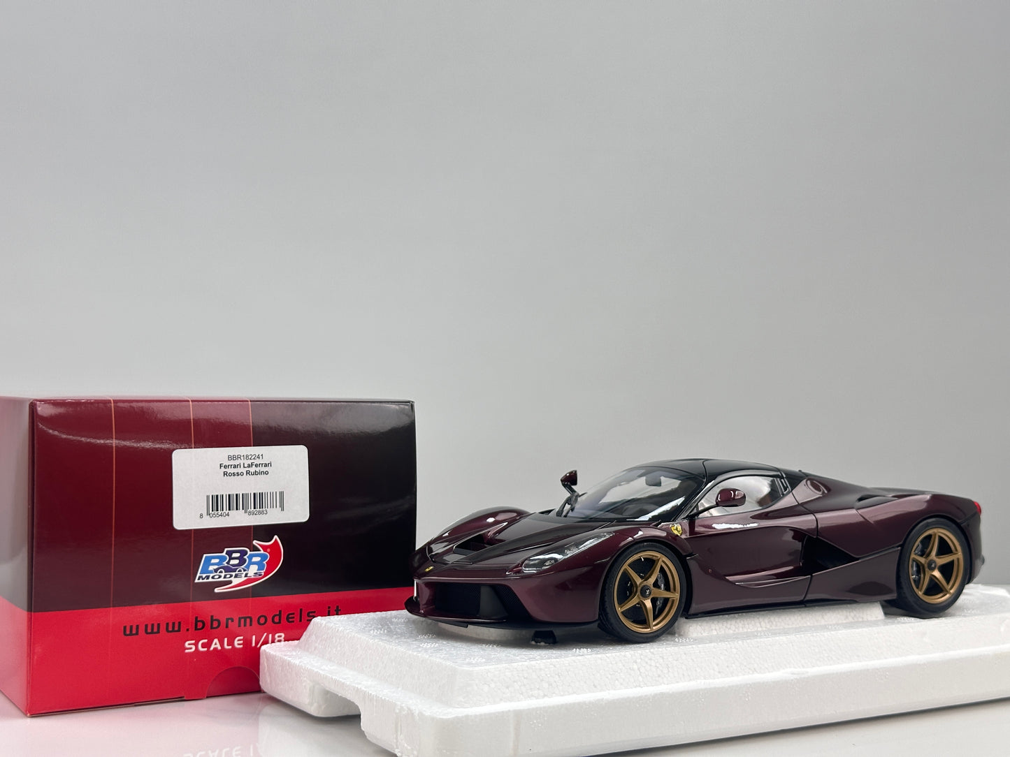 BBR 1/18 Ferrari LaFerrari Ruby Red BBR182241