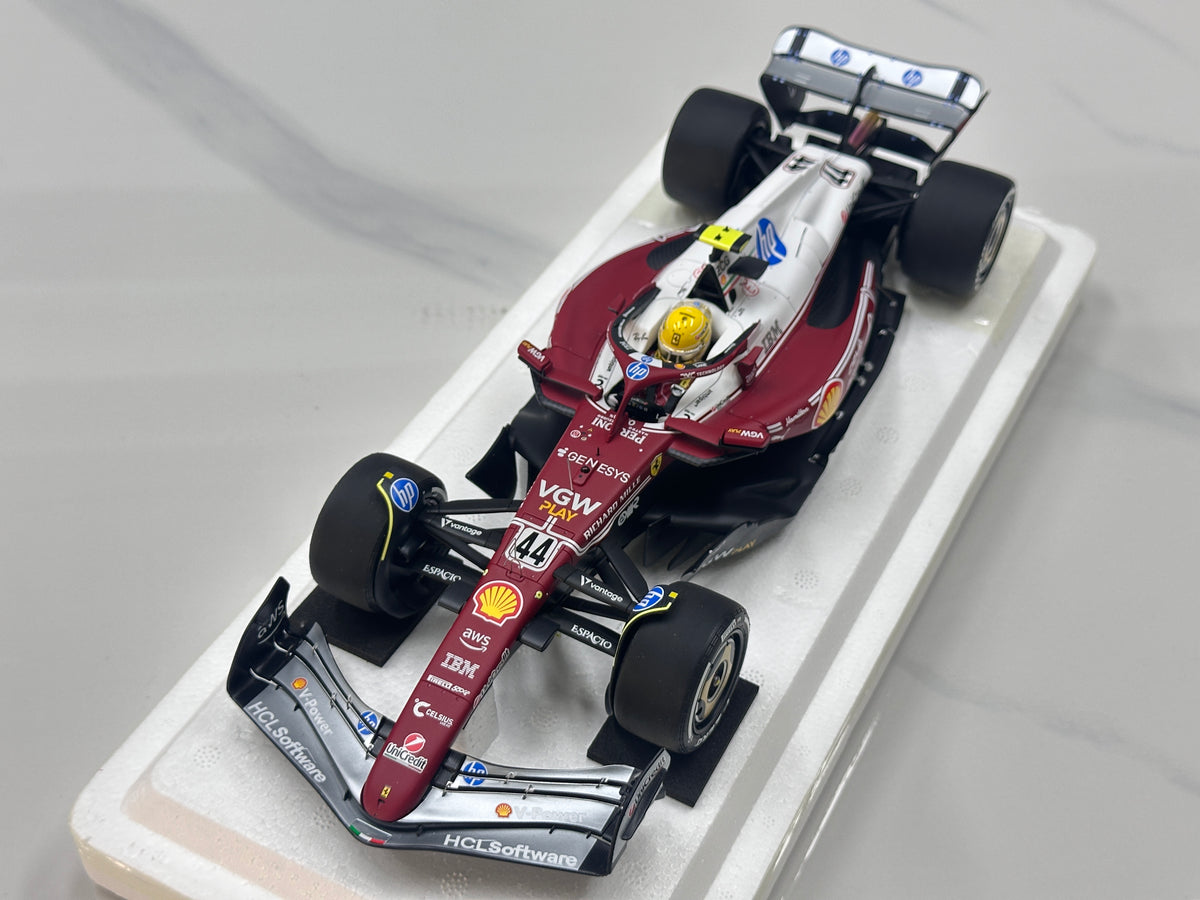 BBR 1/18 Ferrari SF25 Monza Livery – Lauda World Champion #44 (50th Anniversary Special Livery) P18267D44