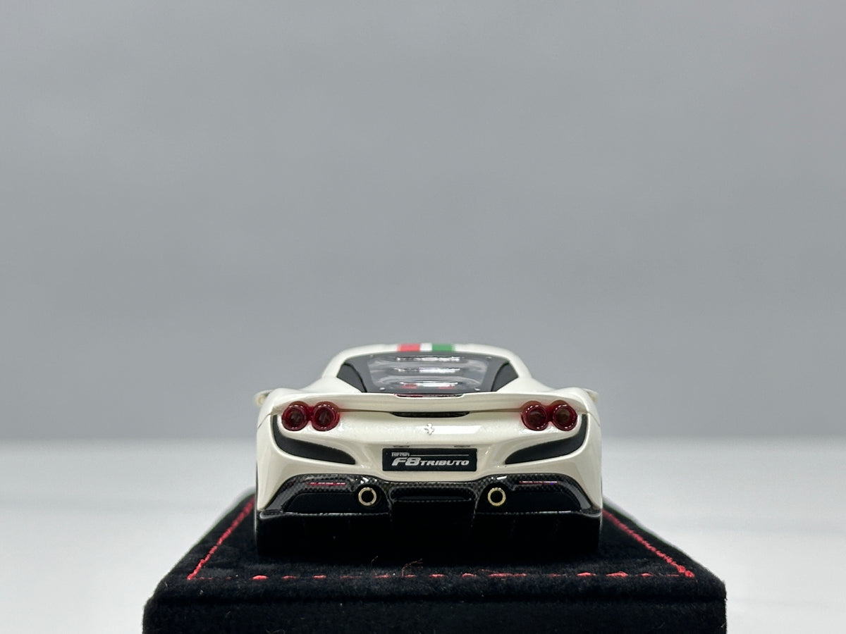 BBR 1/43 Ferrari F8 Tributo - Italian White - BBRC224A2CH