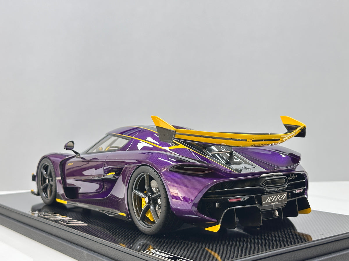 FRONTIART 1/12 Koenigsegg Jesko Carbon Ink Purple FA205
