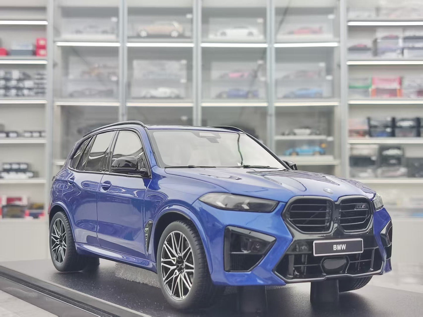 GT Spirit 1/18 BMW X5 M COMPETITION Blue GT967