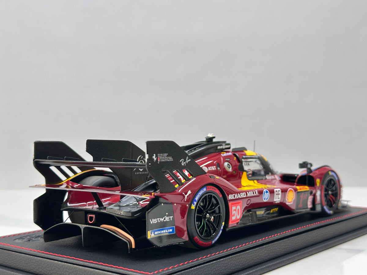 BBR 1/18 Ferrari 499P – Qatar Race Winner (Le Mans Hypercar) P18266A
