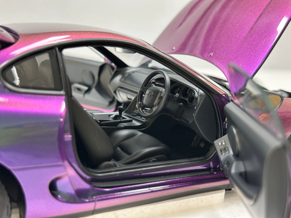 LCD 1/18 Toyota Supra A80 (Legendary "Ox Demon King") Color-Shifting Purple LCD18020-CH