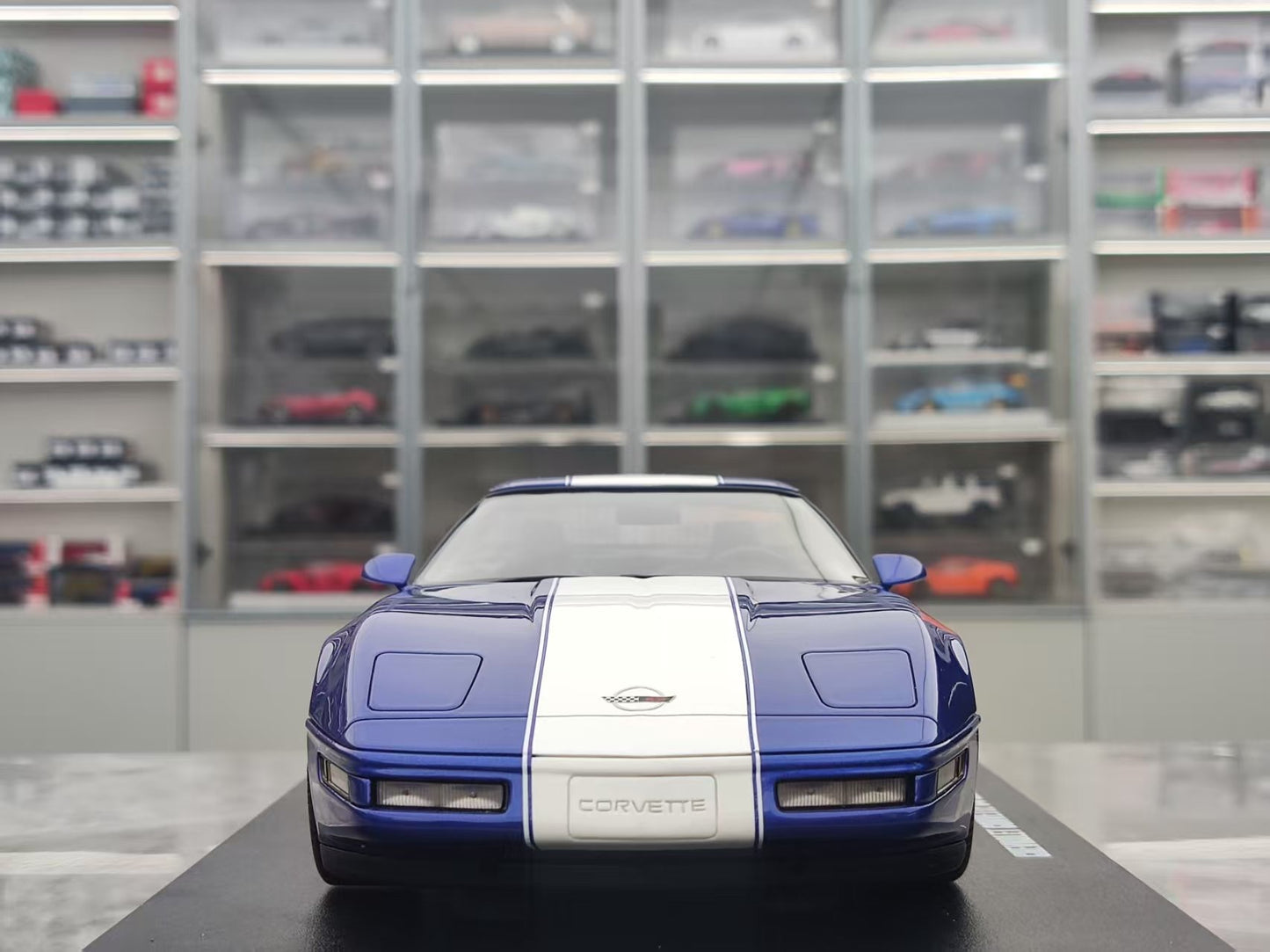 GT Spirit 1/18 Chevrolet CORVETTE C4 GRAN SPORT Blue GT538