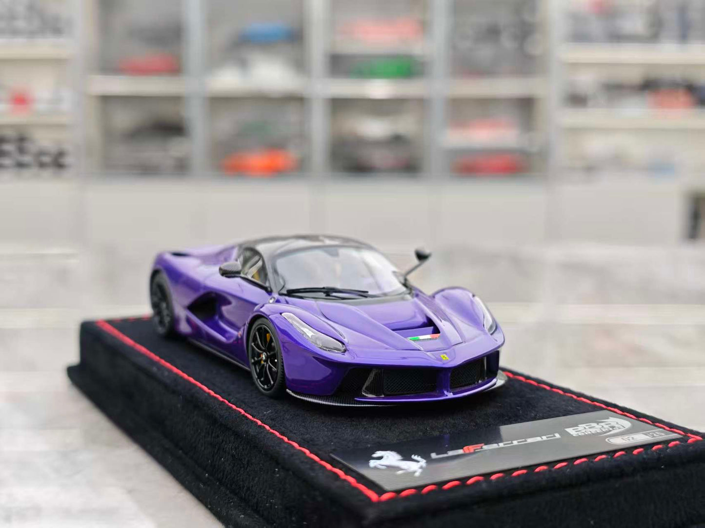 BBR 1/43 Ferrari LaFerrari Arabian Metallic Purple BBRC137DUCH