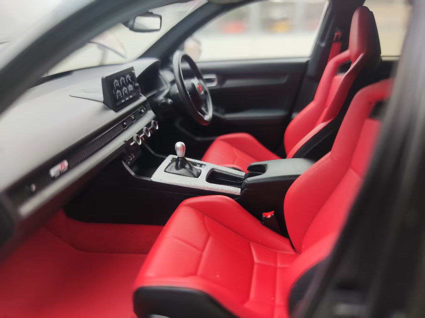 MOTORHELIX 1/18 Honda Civic TYPE R (FL5) Customized Pearl Dark Green MH336