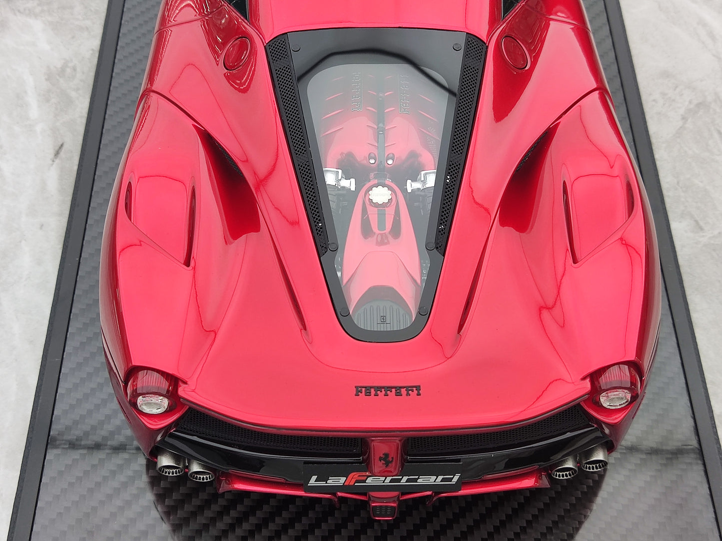 BBR 1/12 Ferrari LaFerrari Hamilton's car Volcano Metallic Red BBR1222LH-25