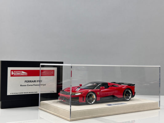 HERMES COLLECTION 1/18 Ferrari F80 (Red Pista Stripe) HC018