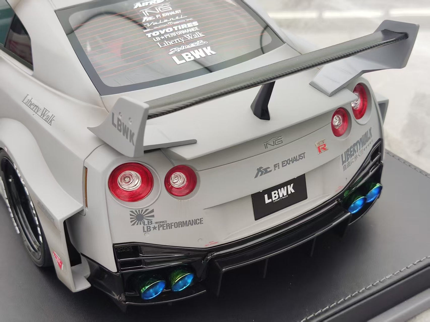 IVY 1/12 Nissan LB-Silhouette Works GT 35GT-RR Battle Grey IVY234