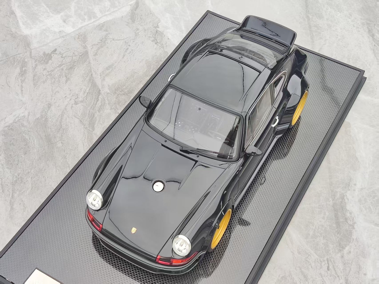 IVY 1/12 Porsche Singer DLS Black SM-IVY001