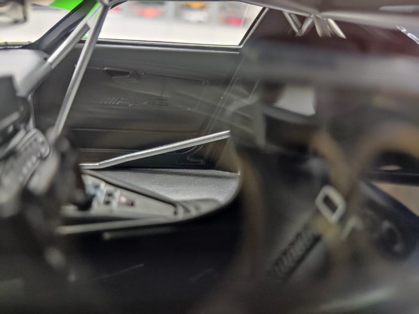 Topspeed 1/18 Mercedes-AMG GT3 EVO #80 Lone Star Racing Blue and Yellow Livery TS0676