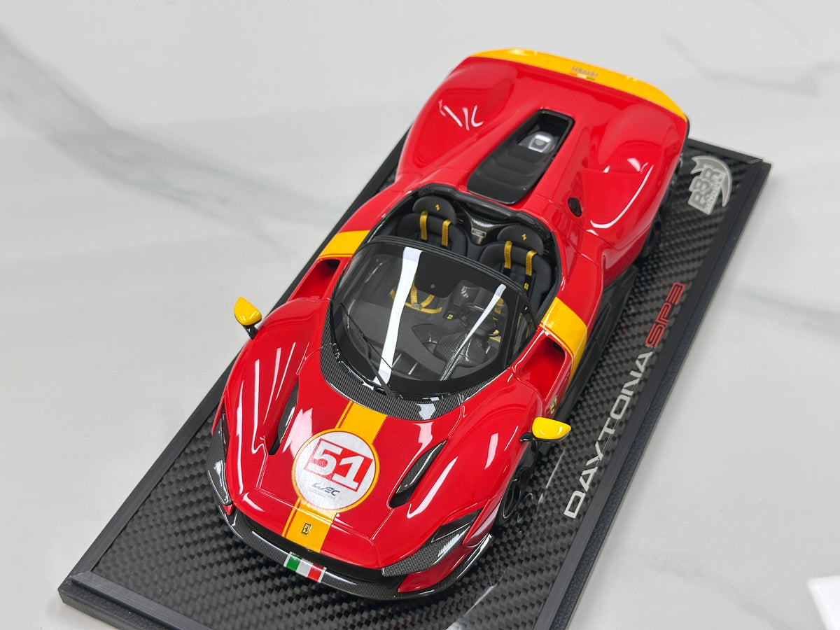 BBR 1/18 Ferrari Daytona SP3 Red #51 P18214TMLM51