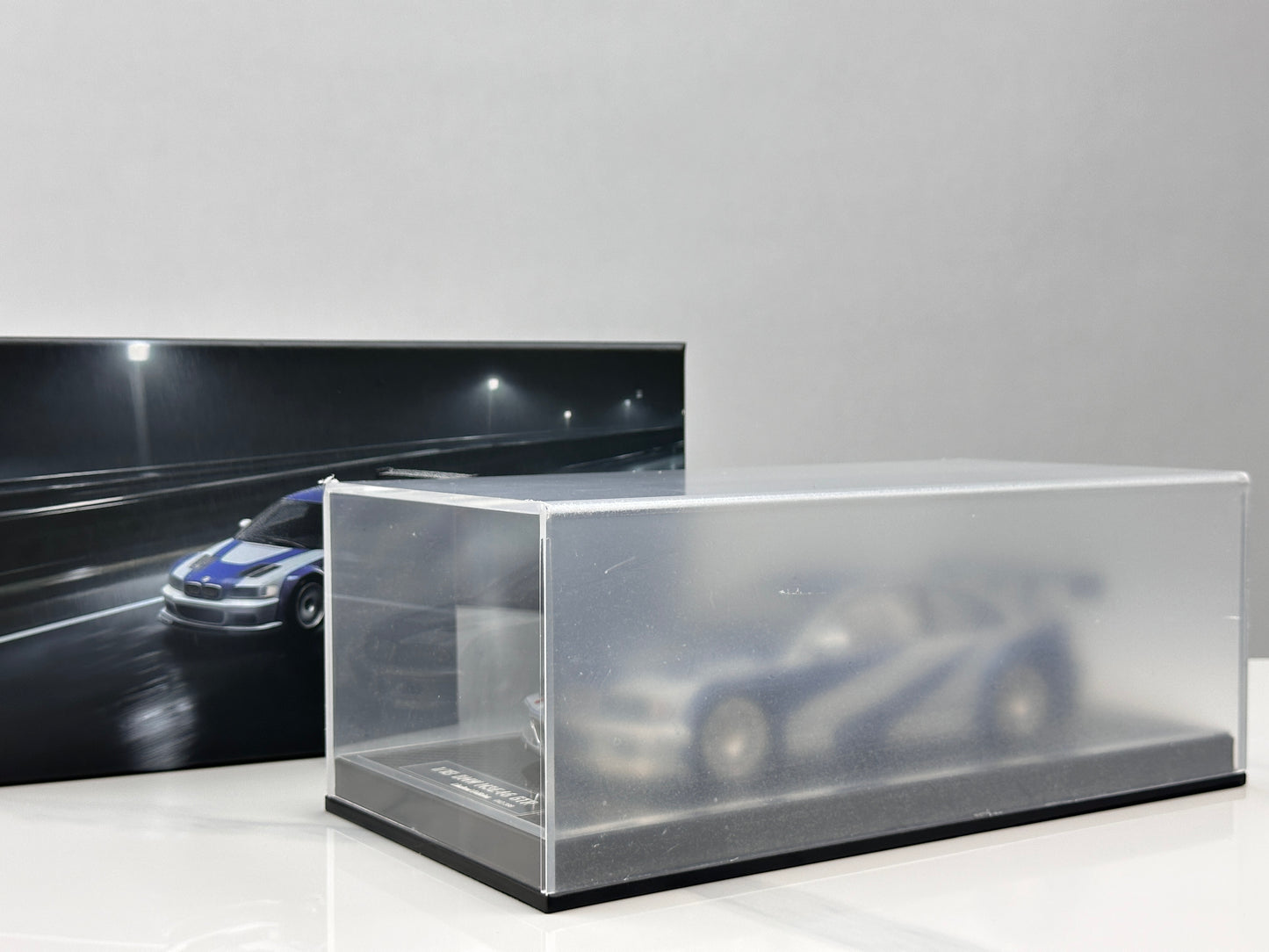 ZP 1/18 BMW M3 E46 GTR – *Need for Speed* Classic Blue & Silver Livery (ZP119)
