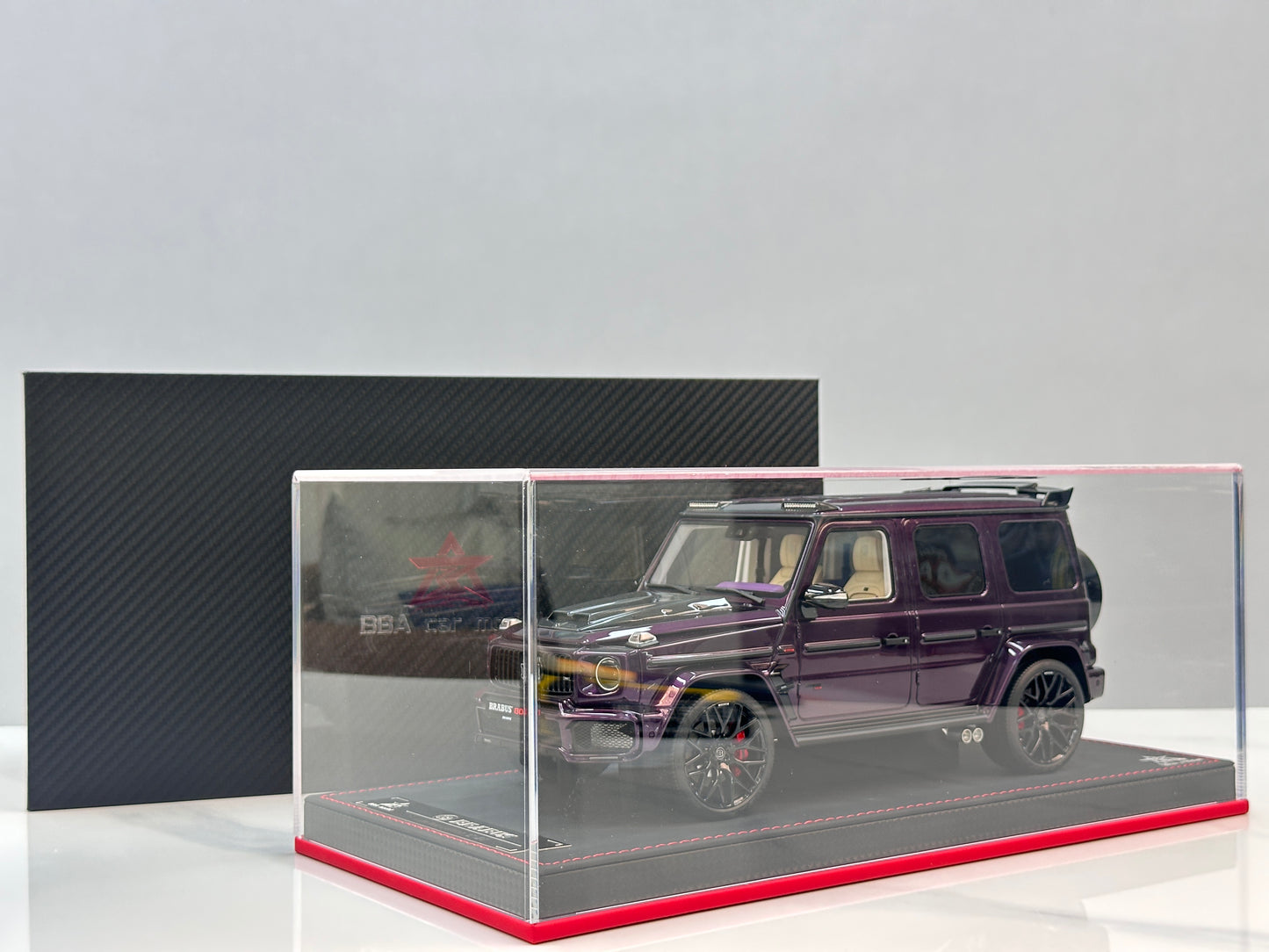 BBA MODEL 1/18 Brabus G800 Metallic Purple BBA081