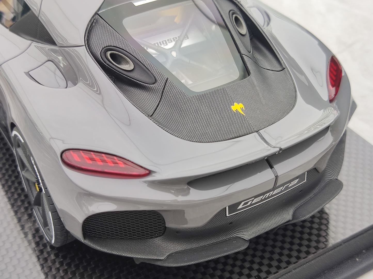 FRONTIART 1/18 Koenigsegg Gemera Grey FA027