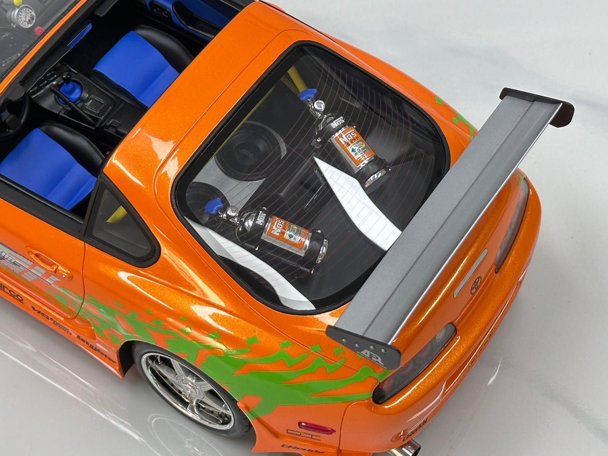 KYOSHO 1/12 Toyota Supra Turbo Fast & Furious Pearl Orange KSR12009A