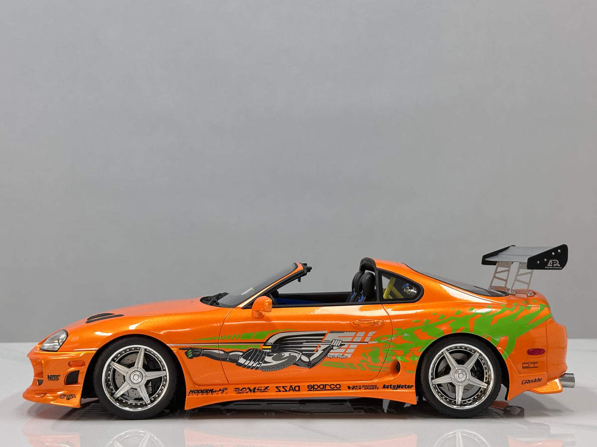KYOSHO 1/12 Toyota Supra Turbo Fast & Furious Pearl Orange KSR12009A