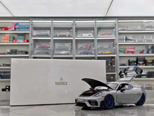 NOREV 1/18 Porsche Cayman GT4 RS Grey（18753）