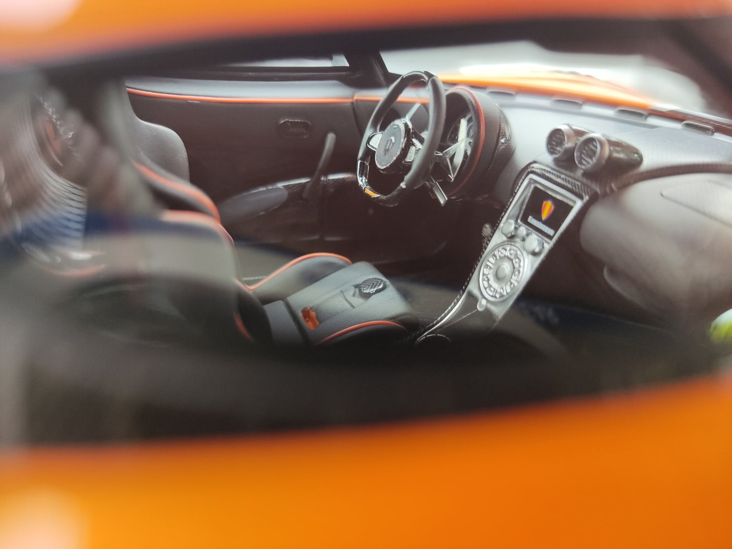 FRONTIART 1/18 Koenigsegg Agera RS One of 1 Orange FA061