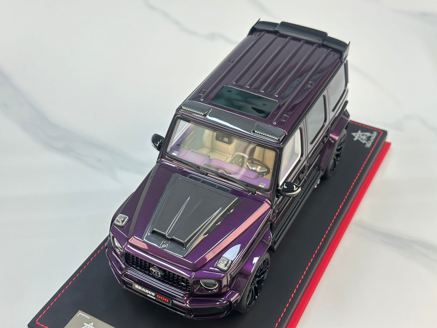 BBA MODEL 1/18 Brabus G800 Metallic Purple BBA081