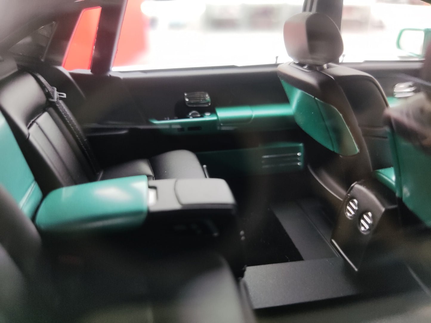 SC 1/18 Rolls-Royce Phantom VIII Emerald Green Simulation Car Model JS-SC004