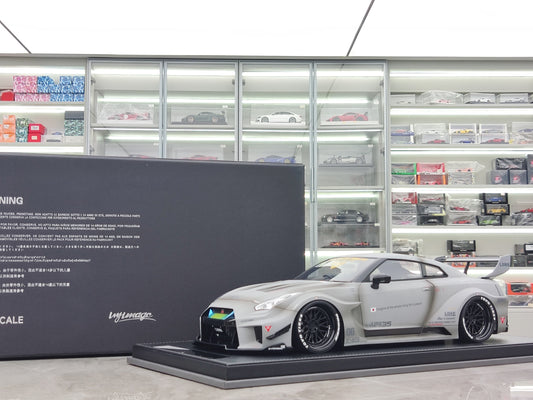 IVY 1/12 Nissan LB-Silhouette Works GT 35GT-RR Battle Grey IVY234