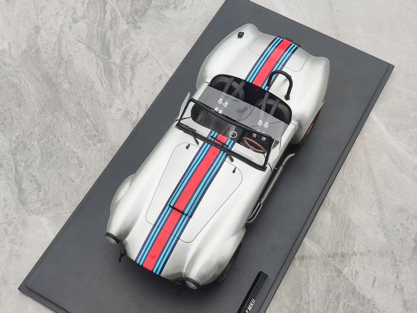 Solido 1/18 Ford Shelby Cobra 427 MKII Solido Works M Racing Silver S1804913