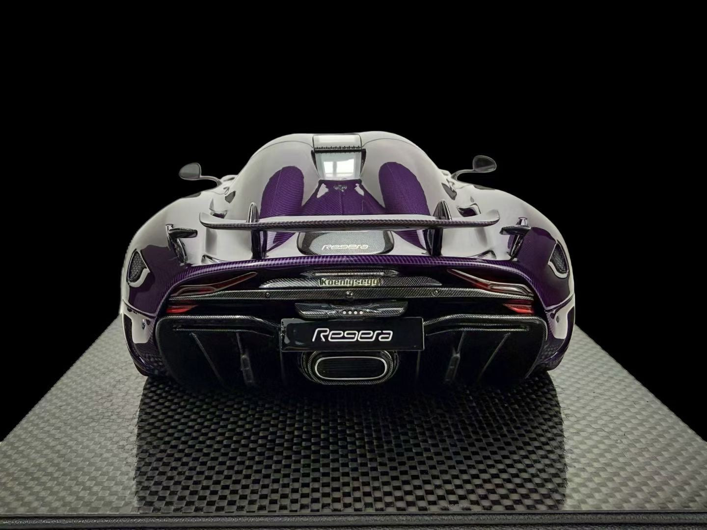 Frontiart 1/18 Koenigsegg Regera Carbon Purple