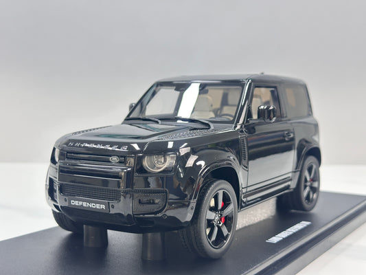 GT Spirit 1/18 Land Rover Defender 90 Black GT992