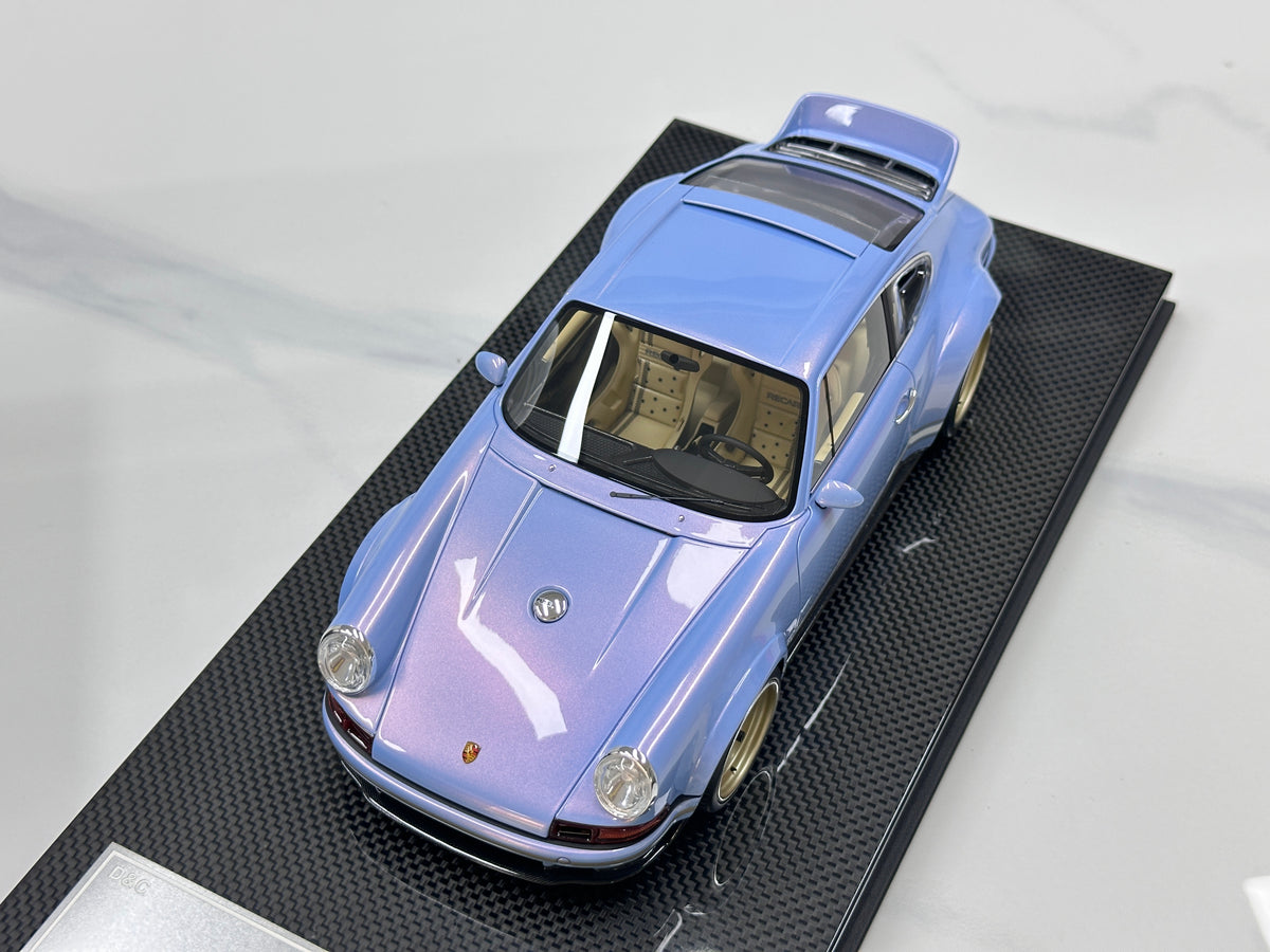 DinoModel 1/18 Porsche Singer DLS Ice Blue DC001