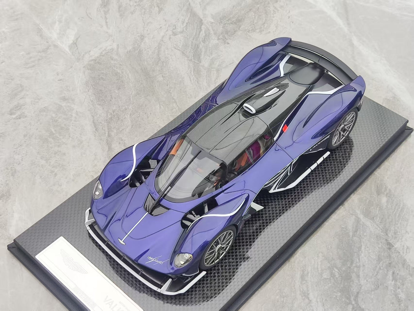 FRONTIART 1/18 Aston Martin Valkyrie, Sapphire Blue, FA181