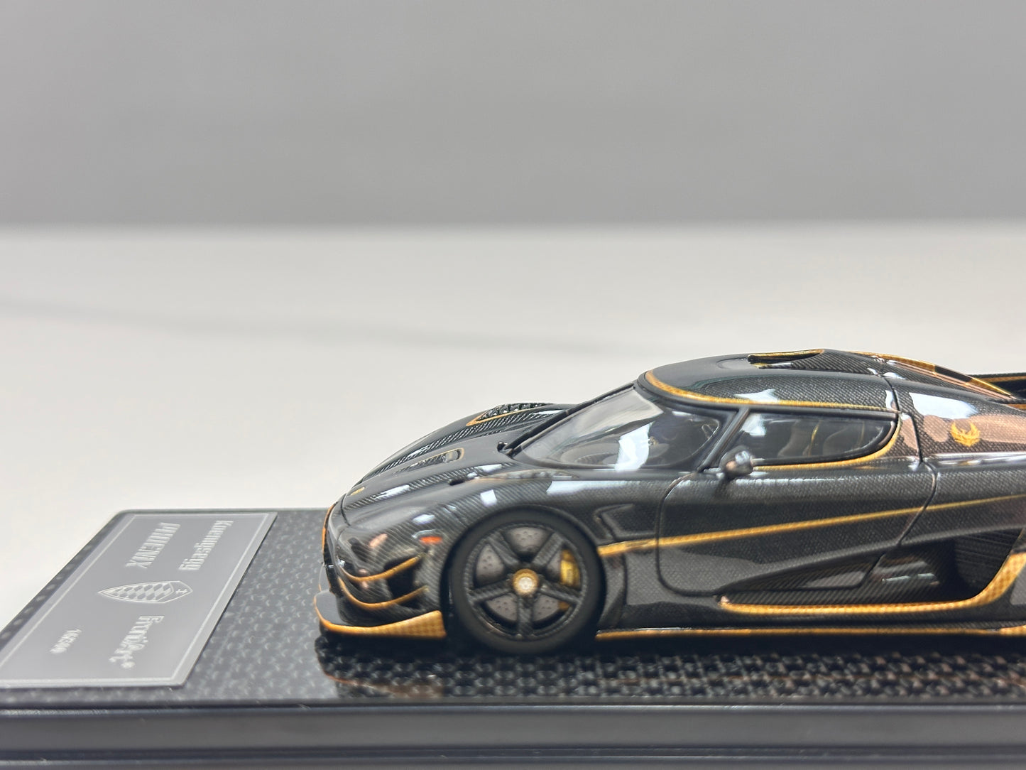 FRONTIART 1/43 Koenigsegg Agera RS Carbon Gold (FA195)