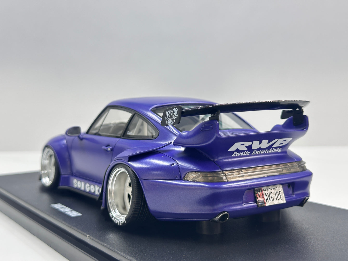 GT Spirit 1/18 Porsche RWB "Son Goku" Purple GT571