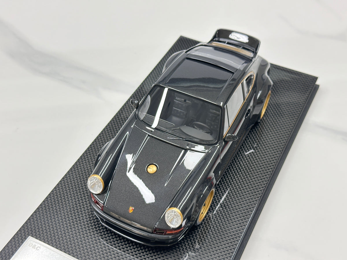Dino Model 1/18 Porsche Singer DLS Black Carbon DC004