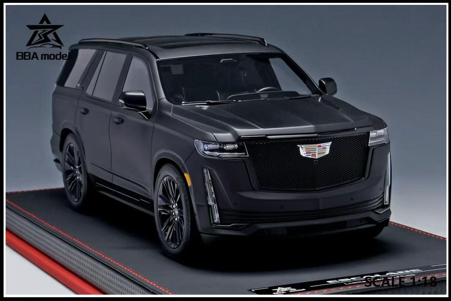 BBA Model 1/18 Cadillac Escalade Luxury Edition - Limited Edition Resin Model Car
