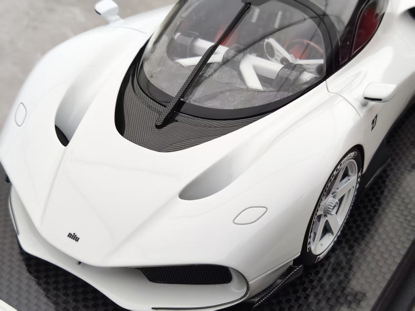 FRONTIART 1/18 Nilu 27 White FA180