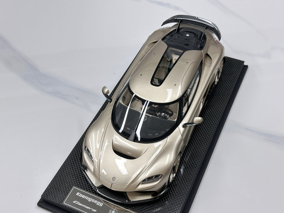 FrontiArt 1/18 Koenigsegg Gemera - Champagne Gold (FA207)